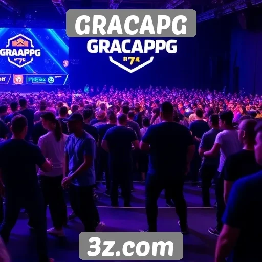 Eventos e competições no site GRACAPG